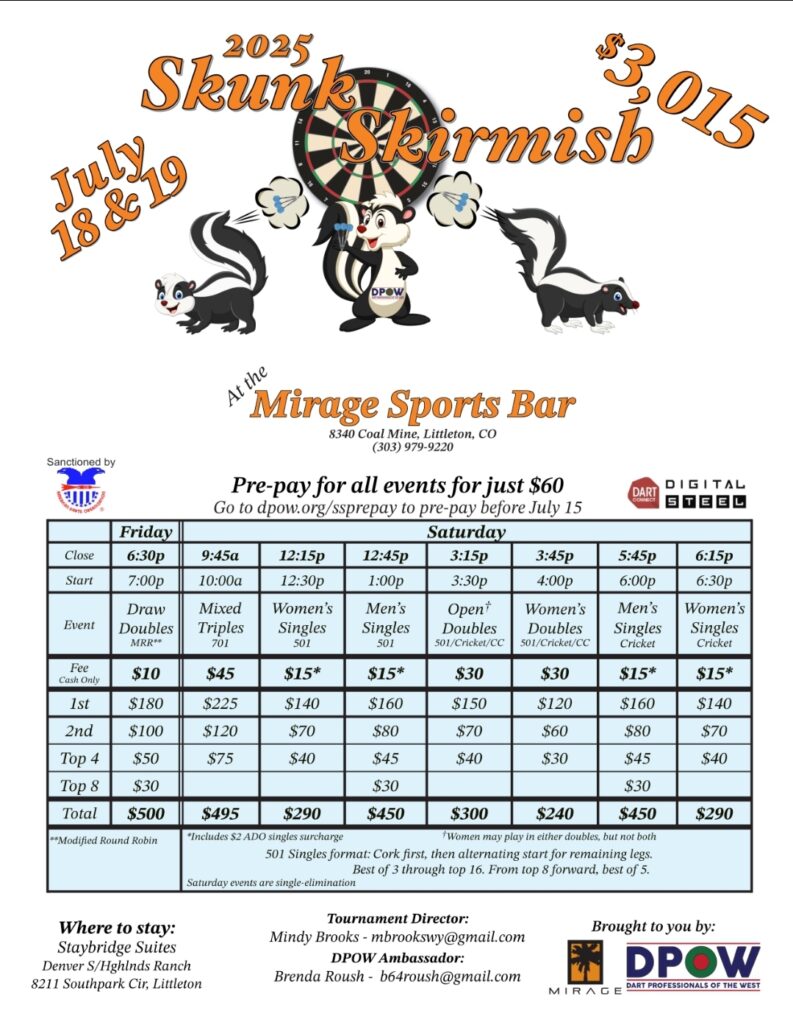 Skunk skirmish flyer